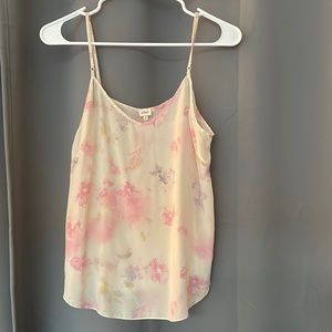 Aritzia Wilfred Silk Tank Top